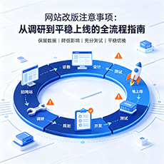 松原建站-网站改版注意事项：从调研到平稳上线的全流程指南