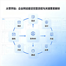 乾安建站-从零开始：企业网站建设完整流程与关键要素解析