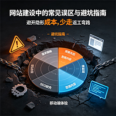 松原建站-网站建设中的常见误区与避坑指南