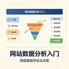 松原建站-网站数据分析入门：用数据指导优化决策